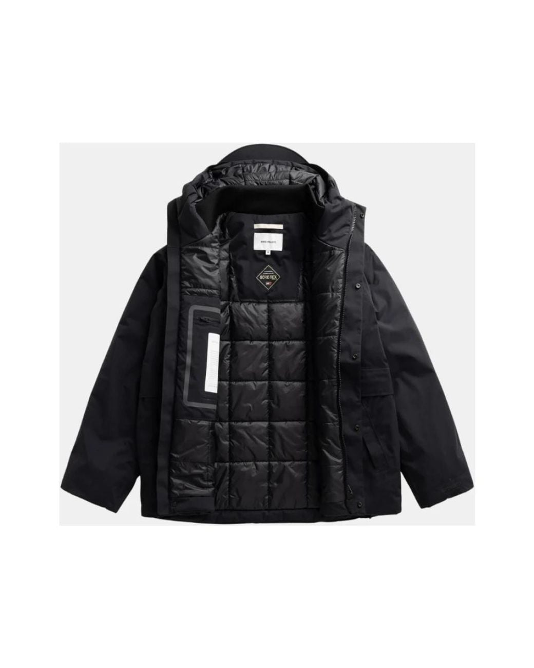 Winter Jackets Norse Projects de hombre de color Black