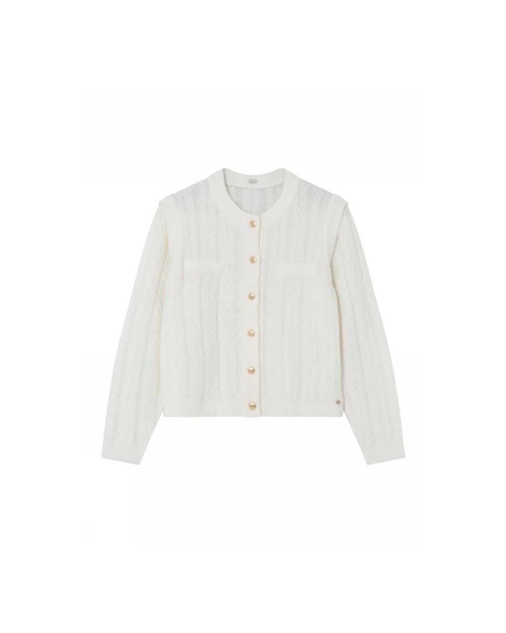 GUSTAV White Cardigans