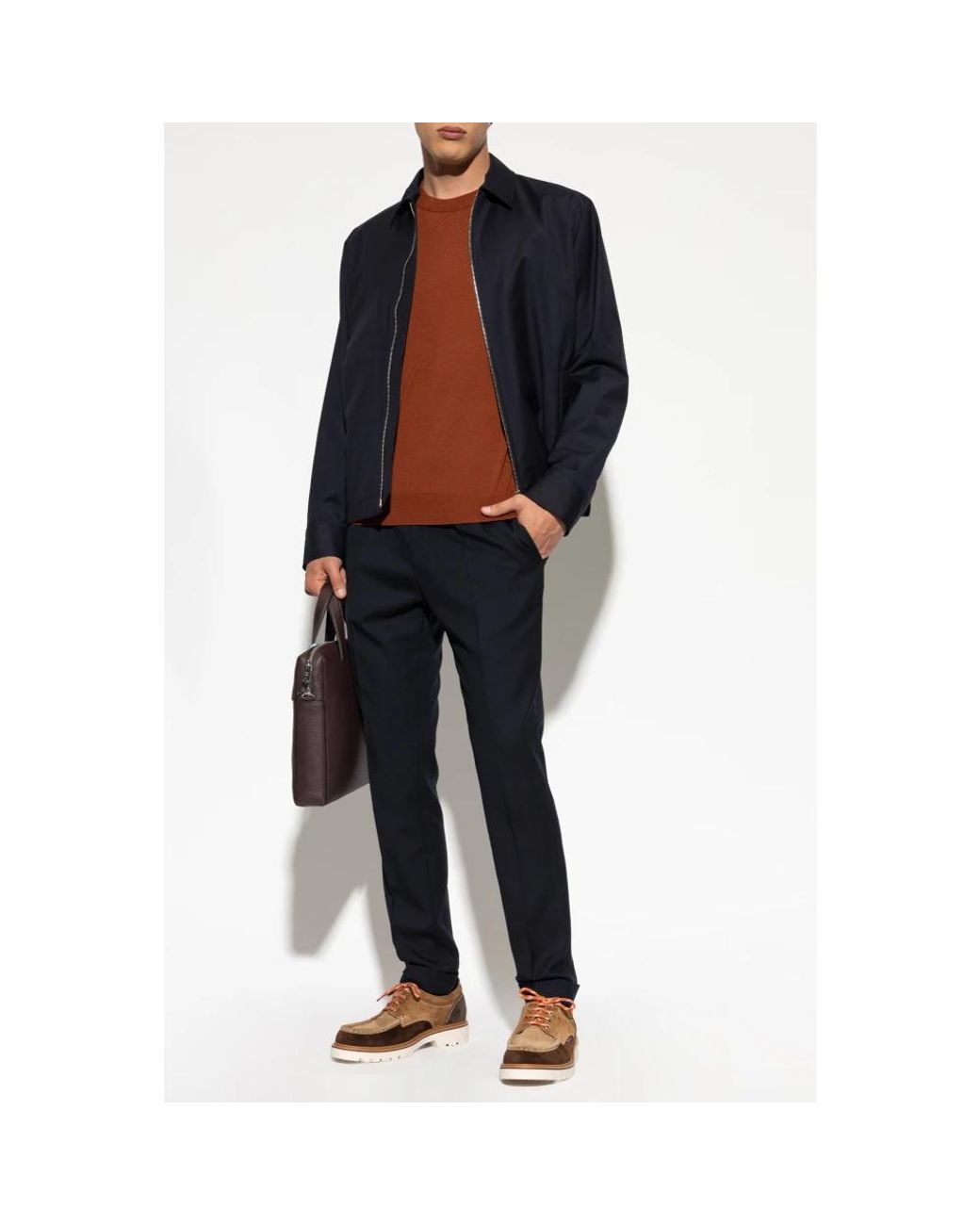 Paul Smith Brown Round-Neck Knitwear for men