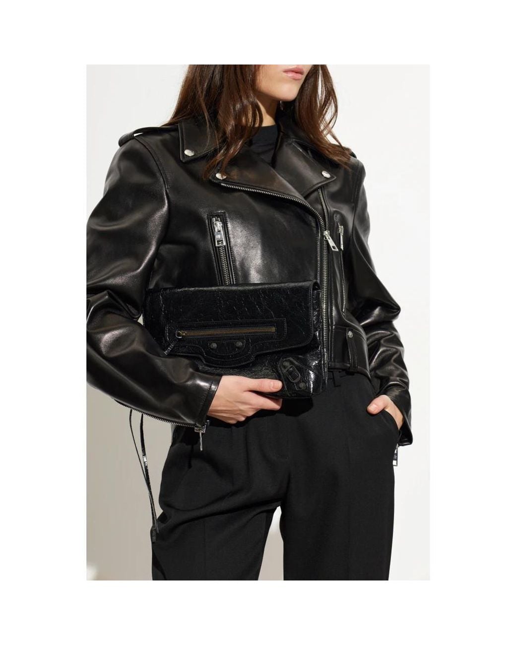 Balenciaga Black Clutches