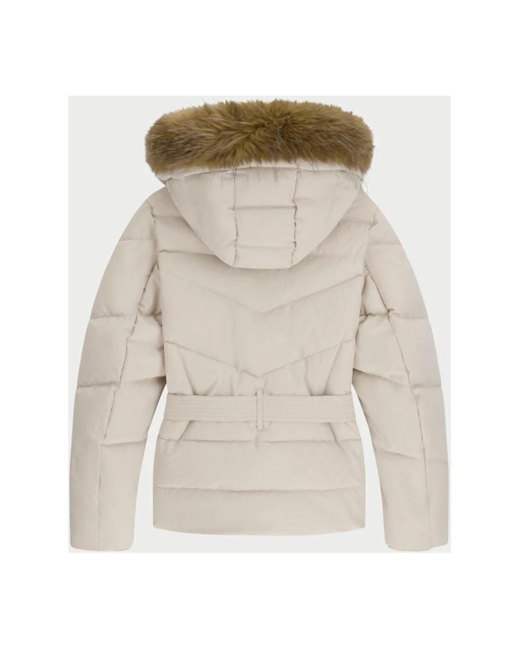 Guess Gray Winter Jackets