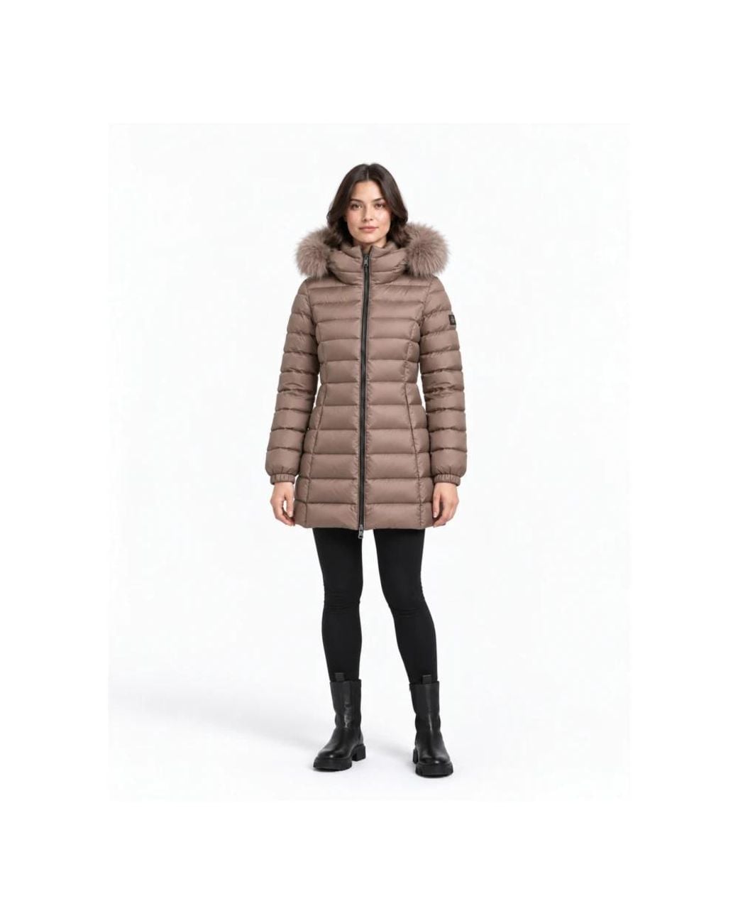 Down Coats Refrigiwear de color Brown