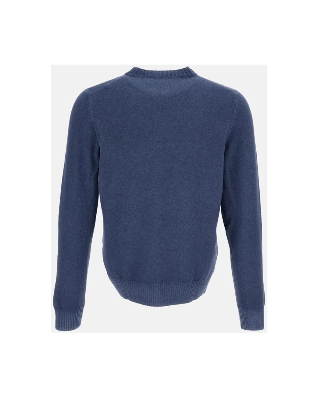 Gran Sasso Blue Round-Neck Knitwear for men