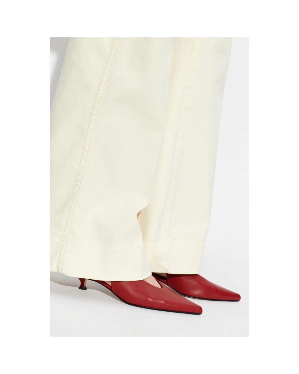 Aeyde Red Pumps