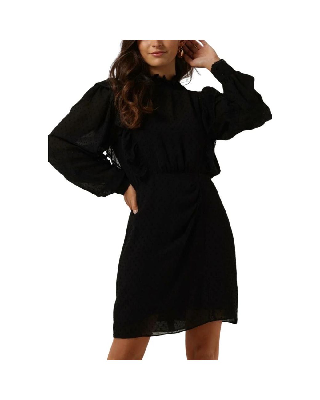 Suncoo Mini Jurk Carmen in het Black