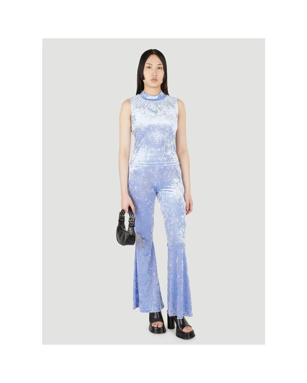Pam Blue Wide Trousers