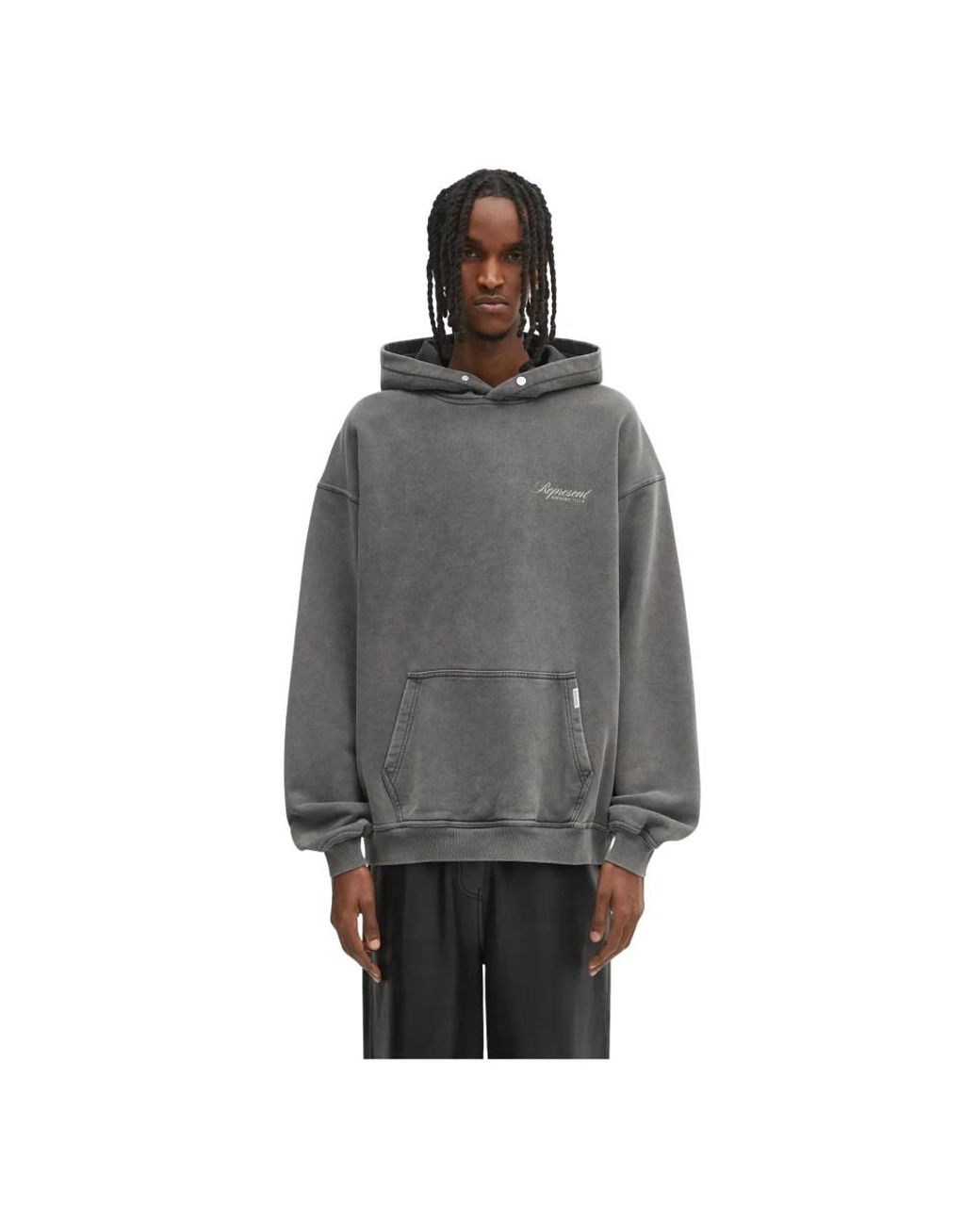Hoodies Represent pour homme en coloris Gray