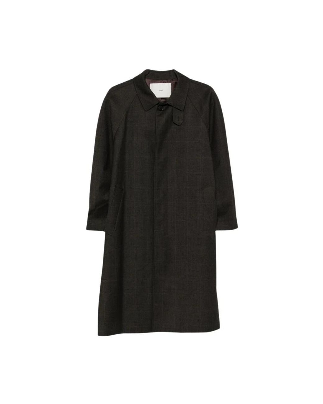 DUNST Black Single-Breasted Coats for men