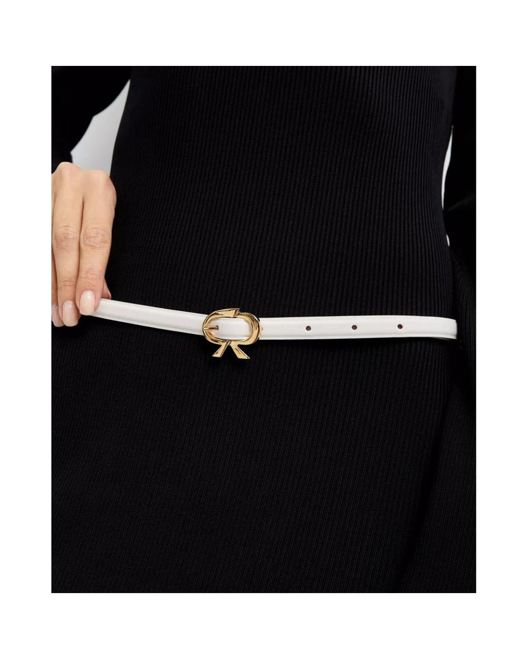 Gianvito Rossi White Belts
