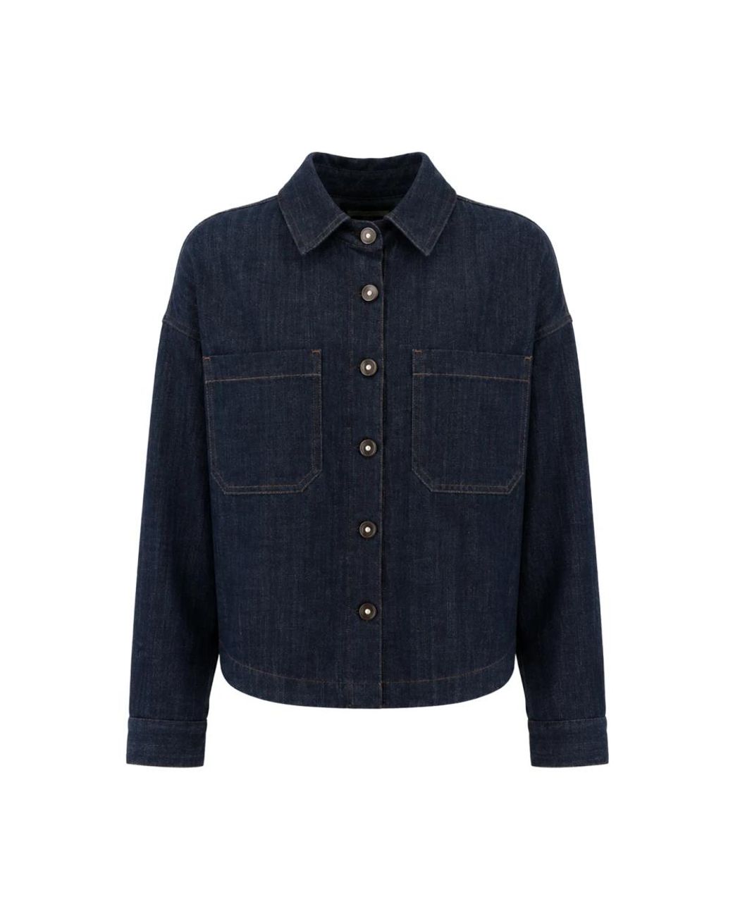 Panicale Blue Blazer-Hemd