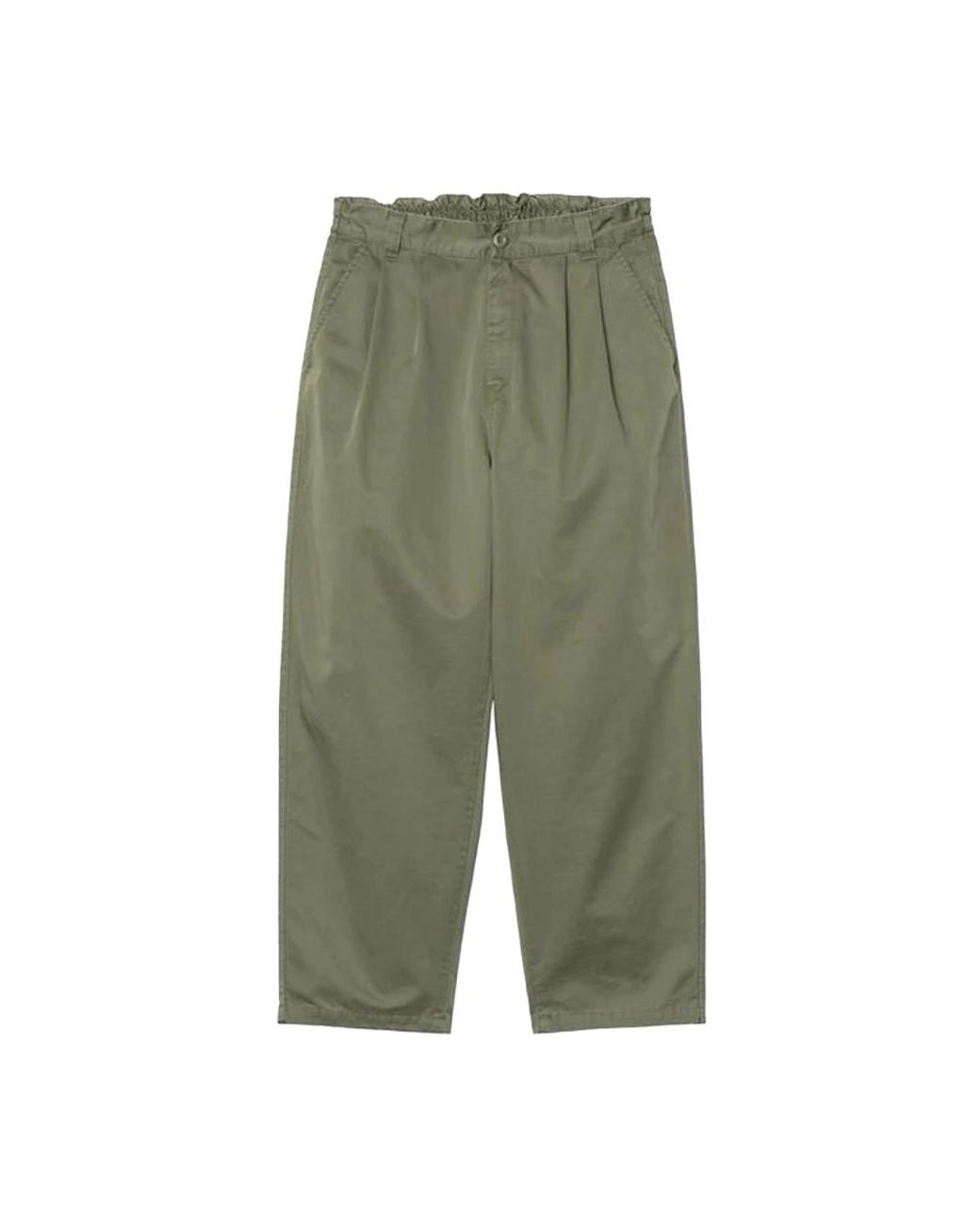 Carhartt Green Straight Trousers for men