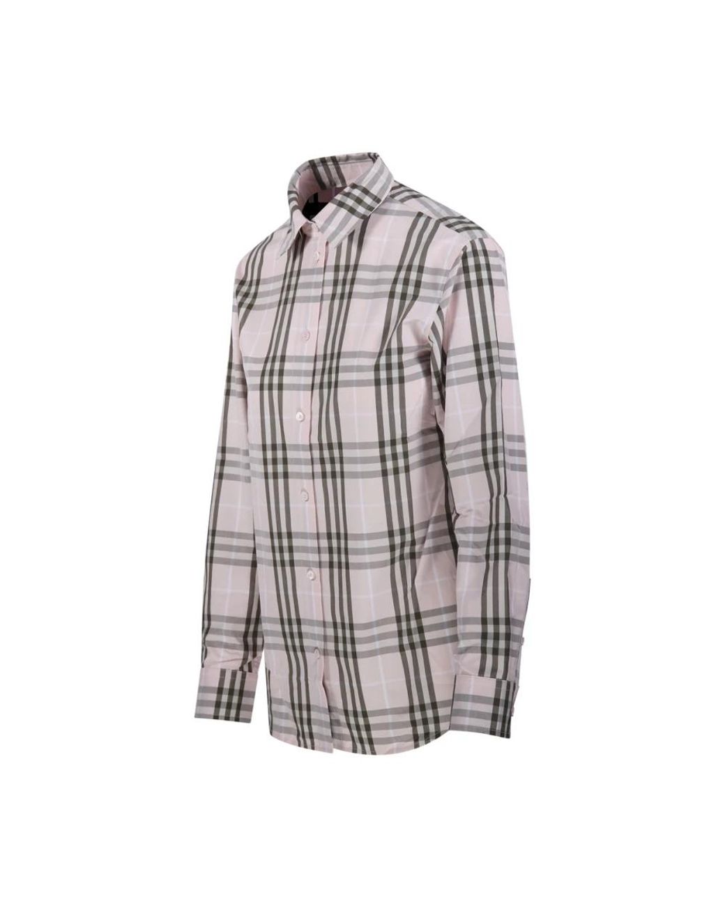 Burberry Gray Casual Shirts