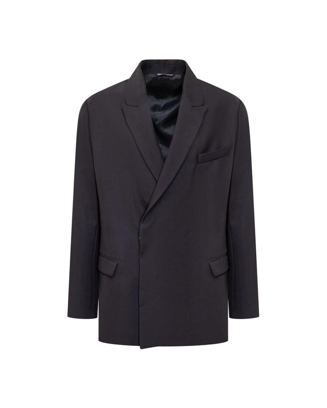 Costumein Jassen ,Blauw ,Stijlvolle Blauwe Double-Breasted Blazer in het Blue voor heren