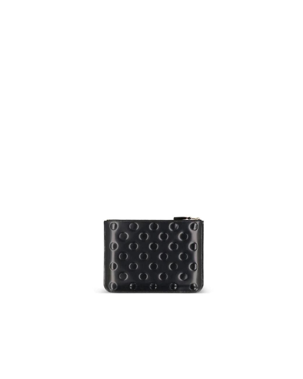 Comme des Garçons Black Polka Dots Embossed Pouch