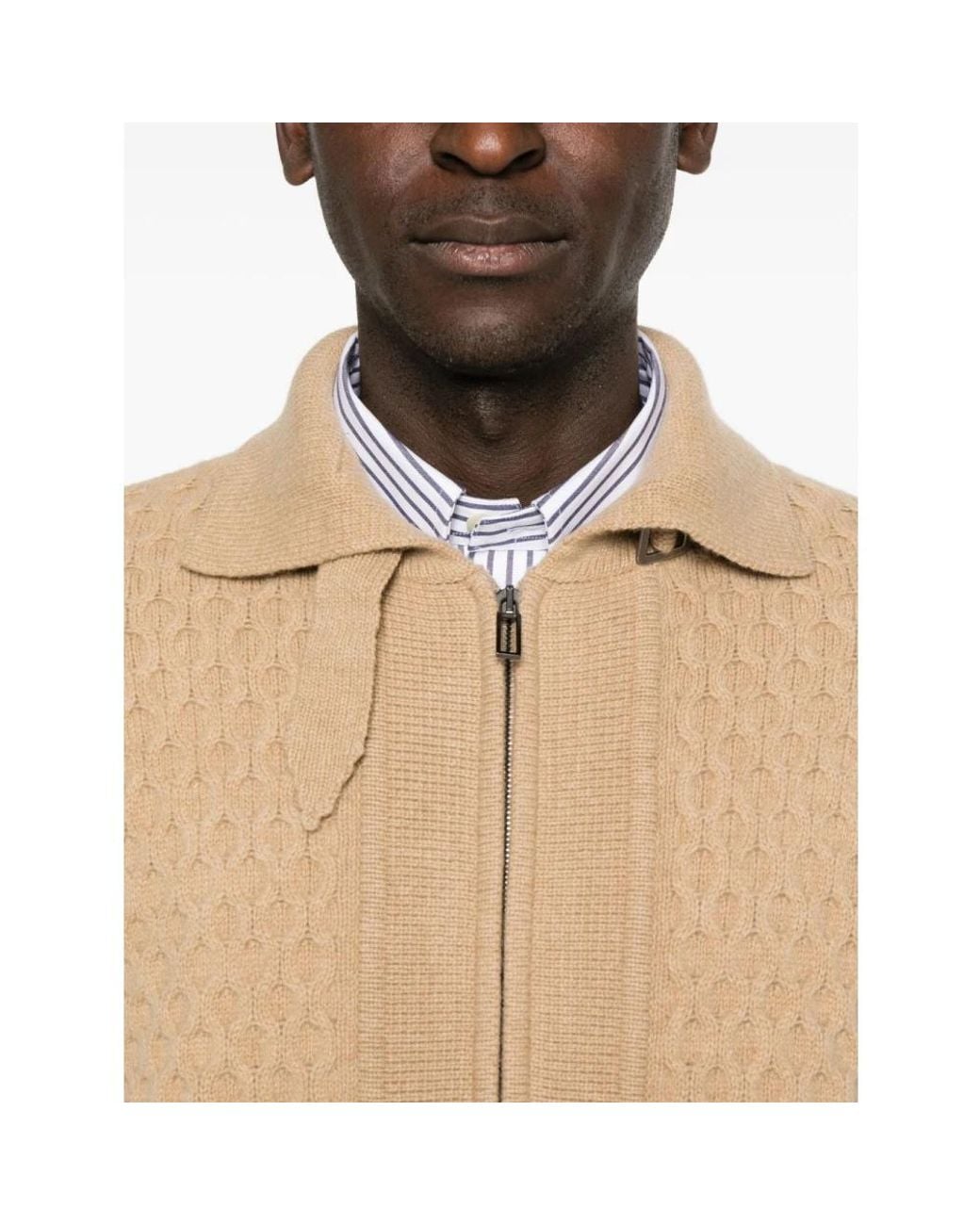 Cardigans Paolo Pecora de hombre de color Natural