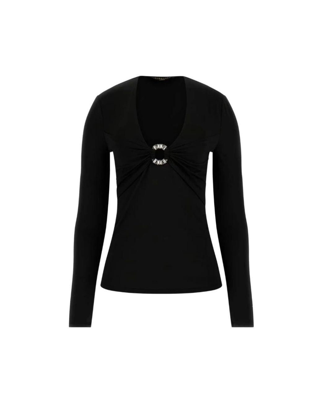 Marciano Black Long Sleeve T-Shirts