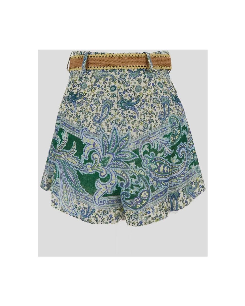 Zimmermann Blue Short Shorts