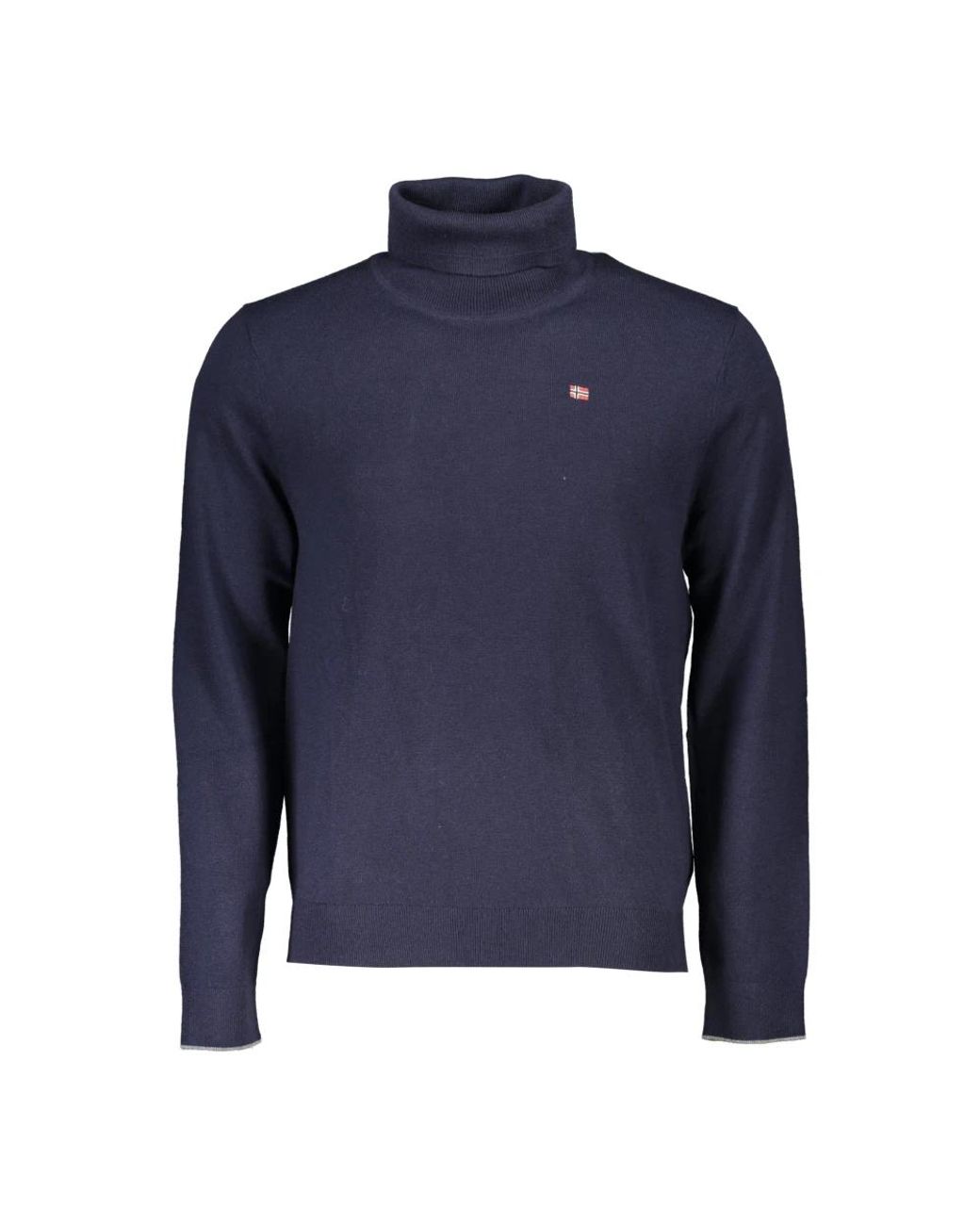 Napapijri Blue Turtlenecks