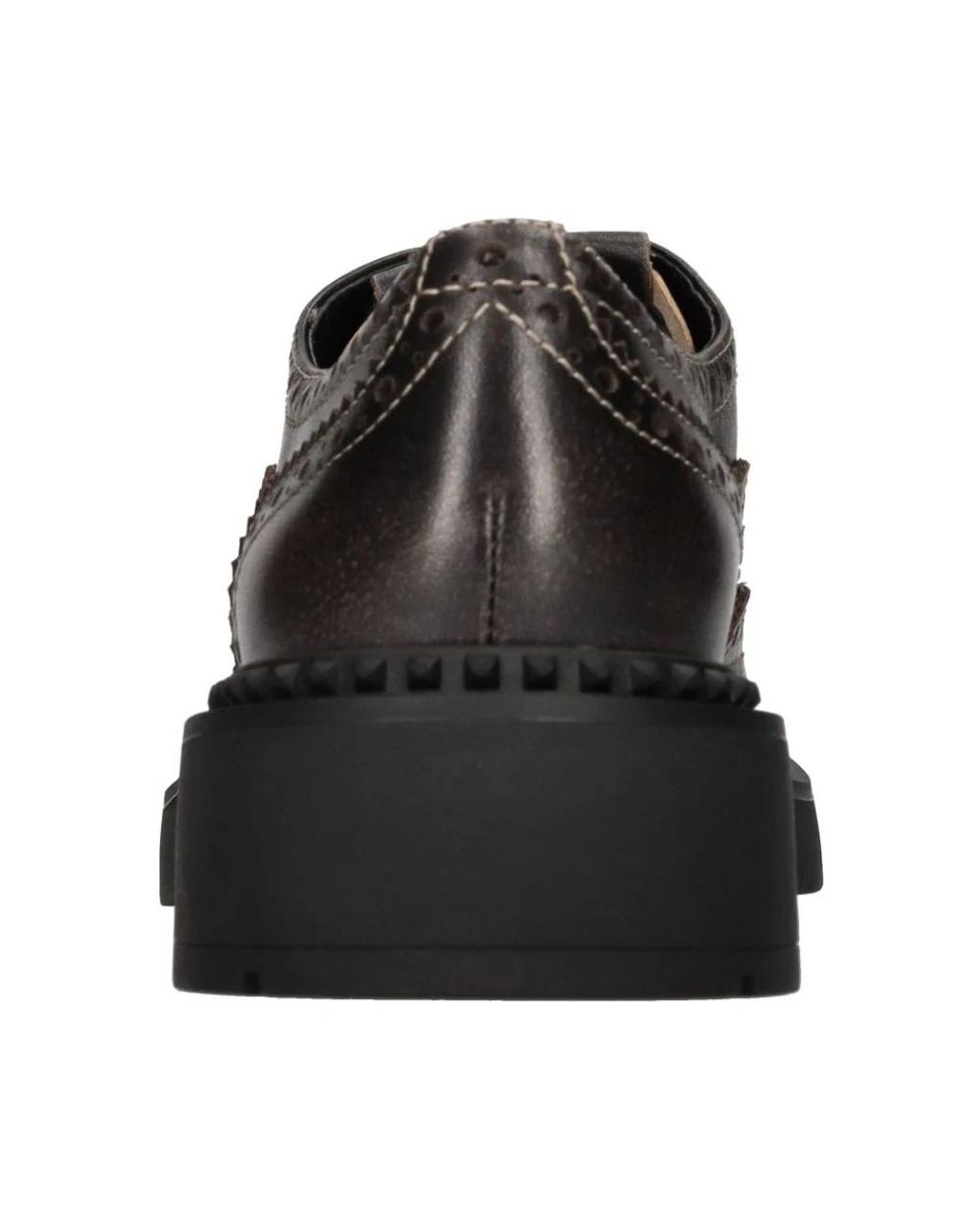 Ash Brown Laced Shoes