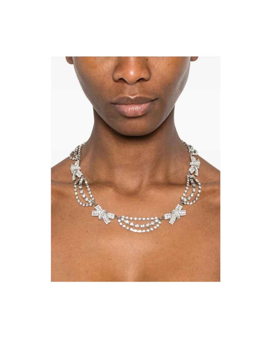 Alessandra Rich Metallic Necklaces