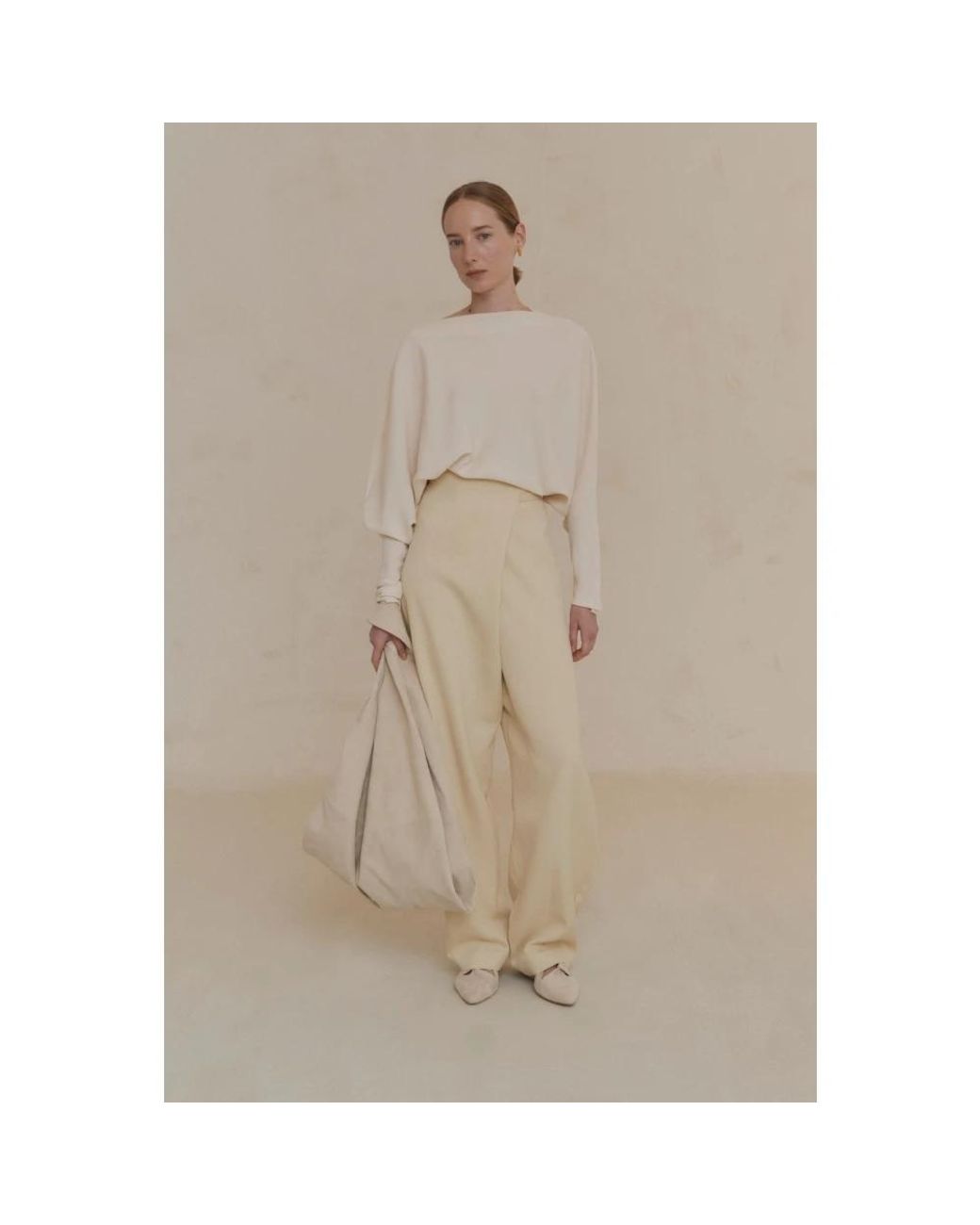 Cortana Yellow Tapered Trousers