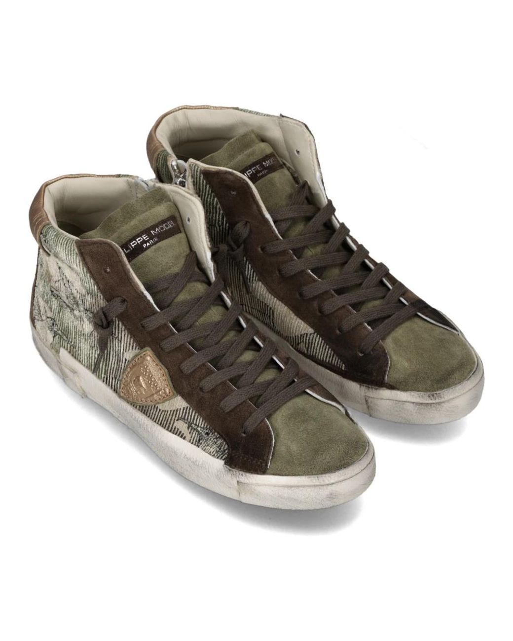 Philippe Model Gray Sneakers