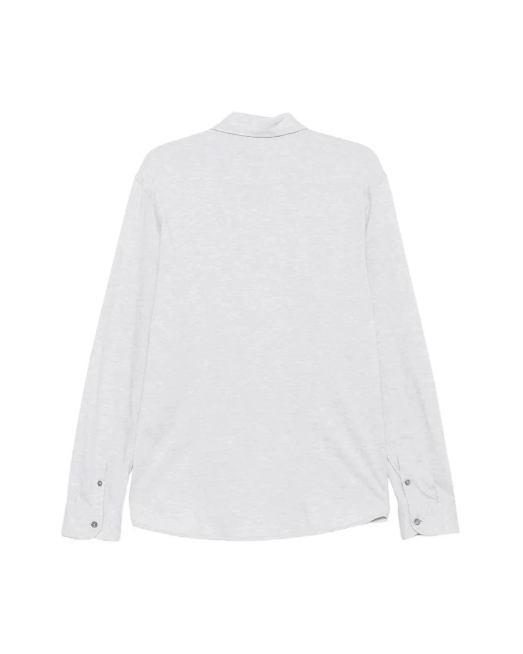 Gran Sasso White Casual Shirts for men