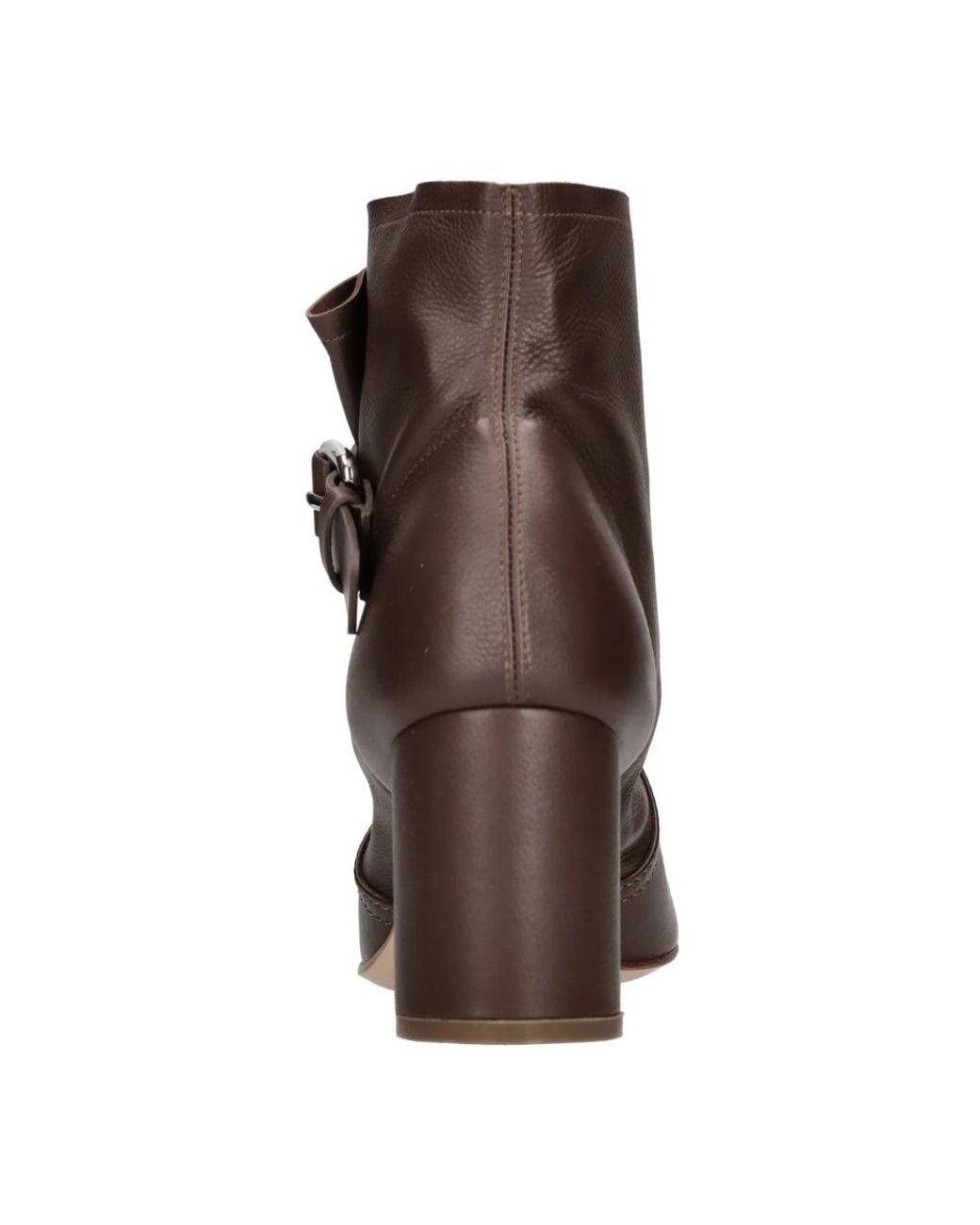 Casadei Brown Heeled Boots