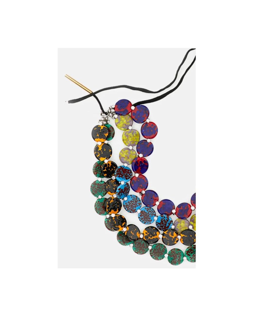 Dries Van Noten Blue Necklaces