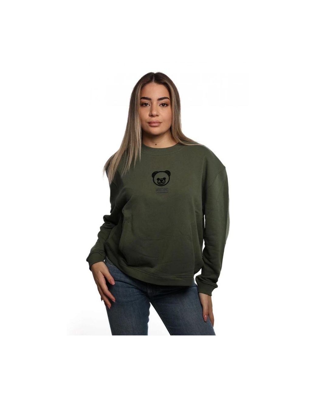 Moschino Green Sweatshirts
