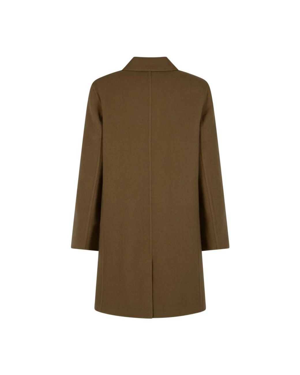 Burberry Green Single-Breasted Coats for men