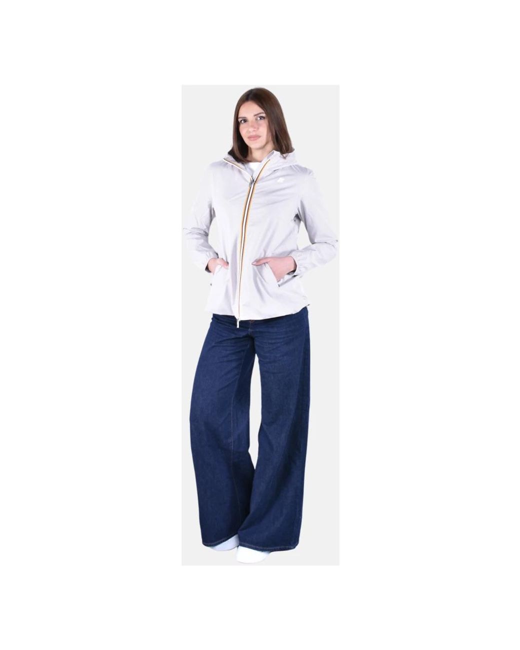 K-Way White Light Jackets