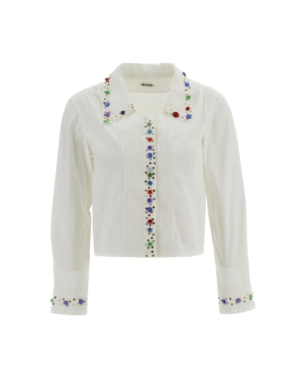 Bode White Blouses