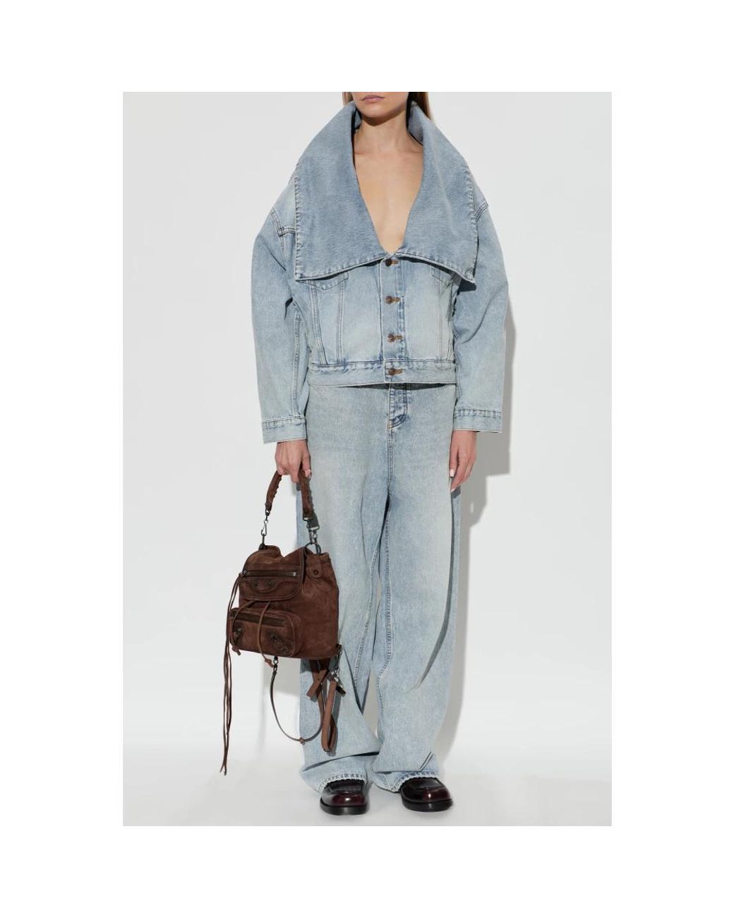 Balenciaga Blue Denim Jackets