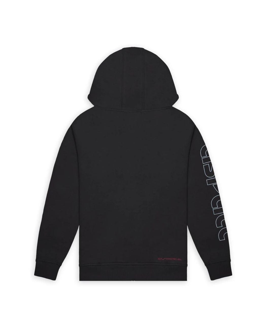 Hoodies Aspact de hombre de color Black