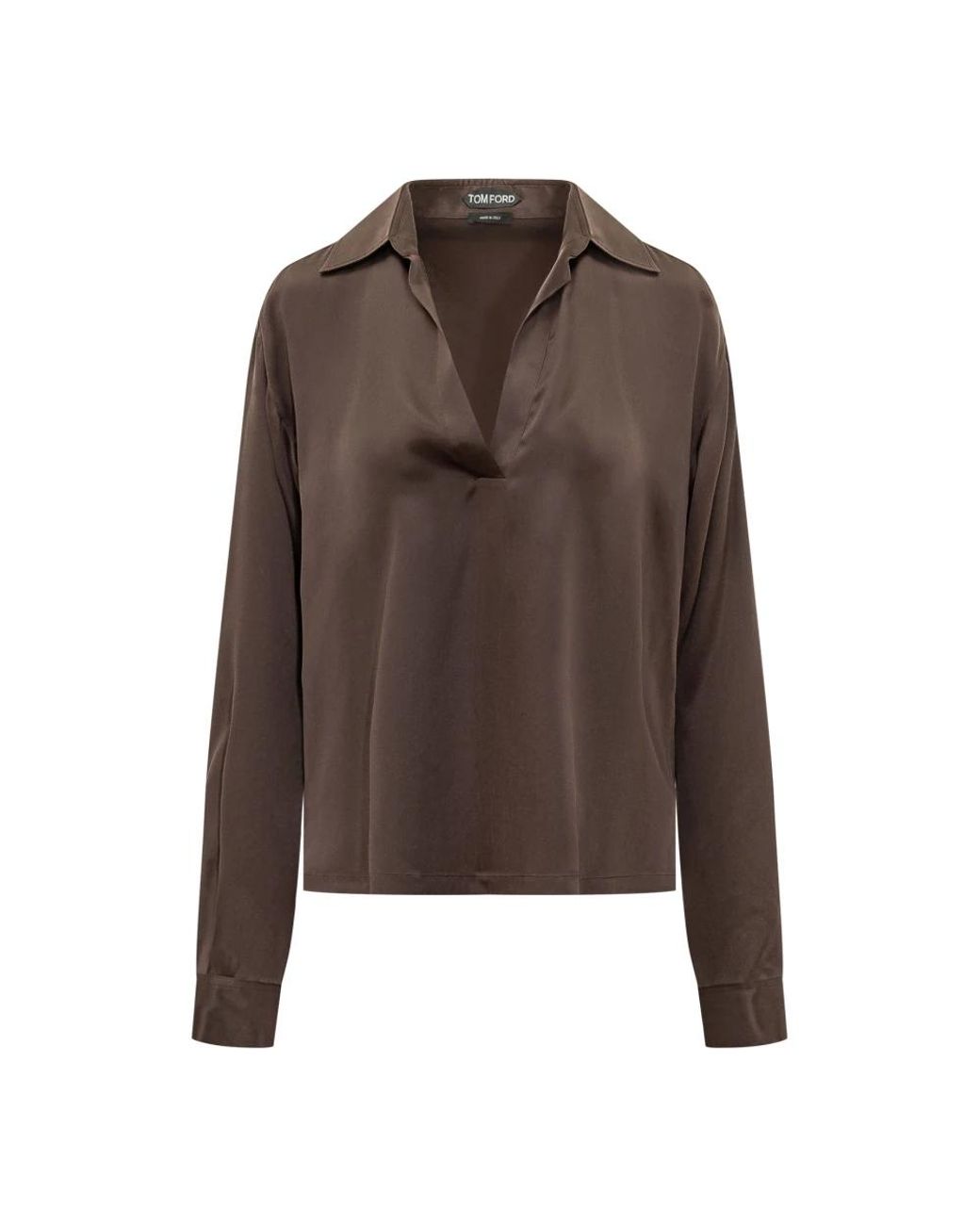 Tom Ford Overhemden ,Bruin ,Blouses in het Brown