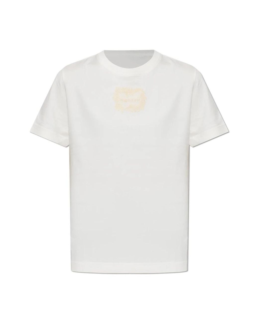 T-Shirts McQueen de color White