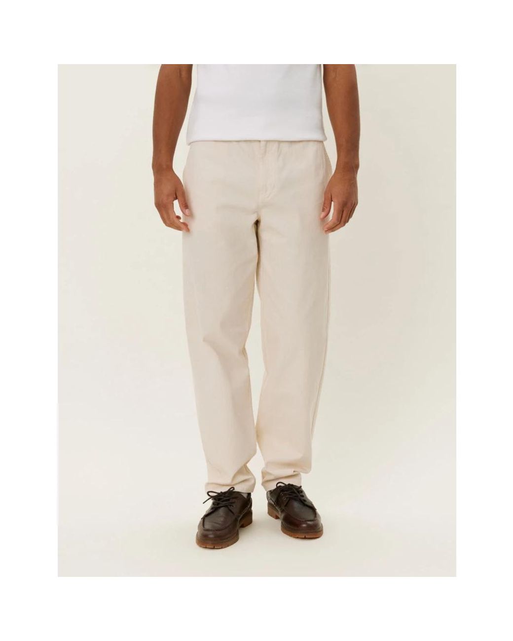 Les Deux White Chinos for men