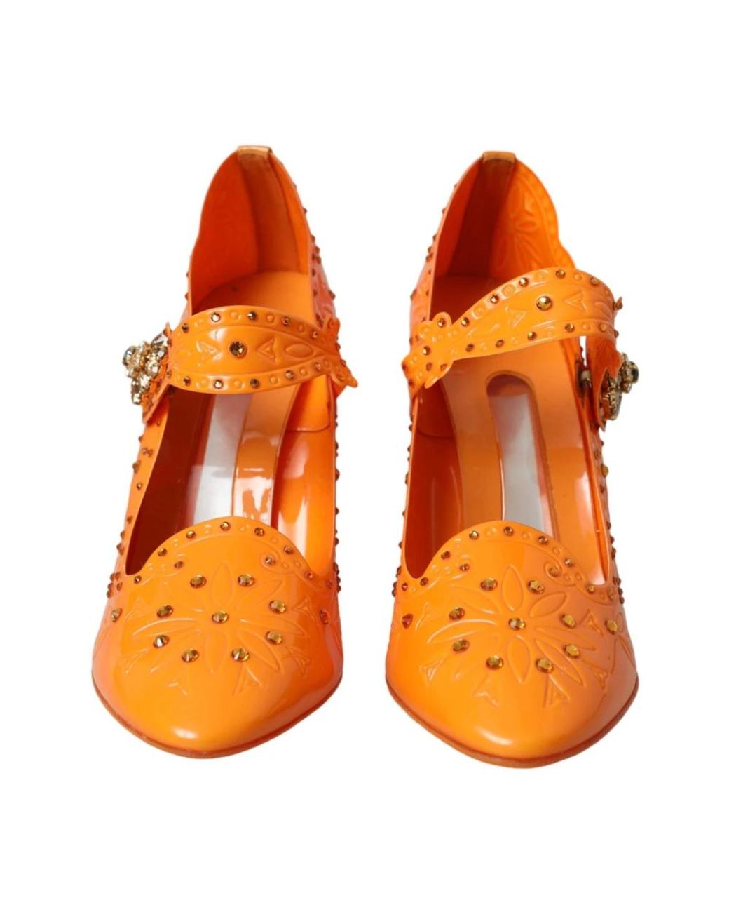 Dolce & Gabbana Orange Pumps