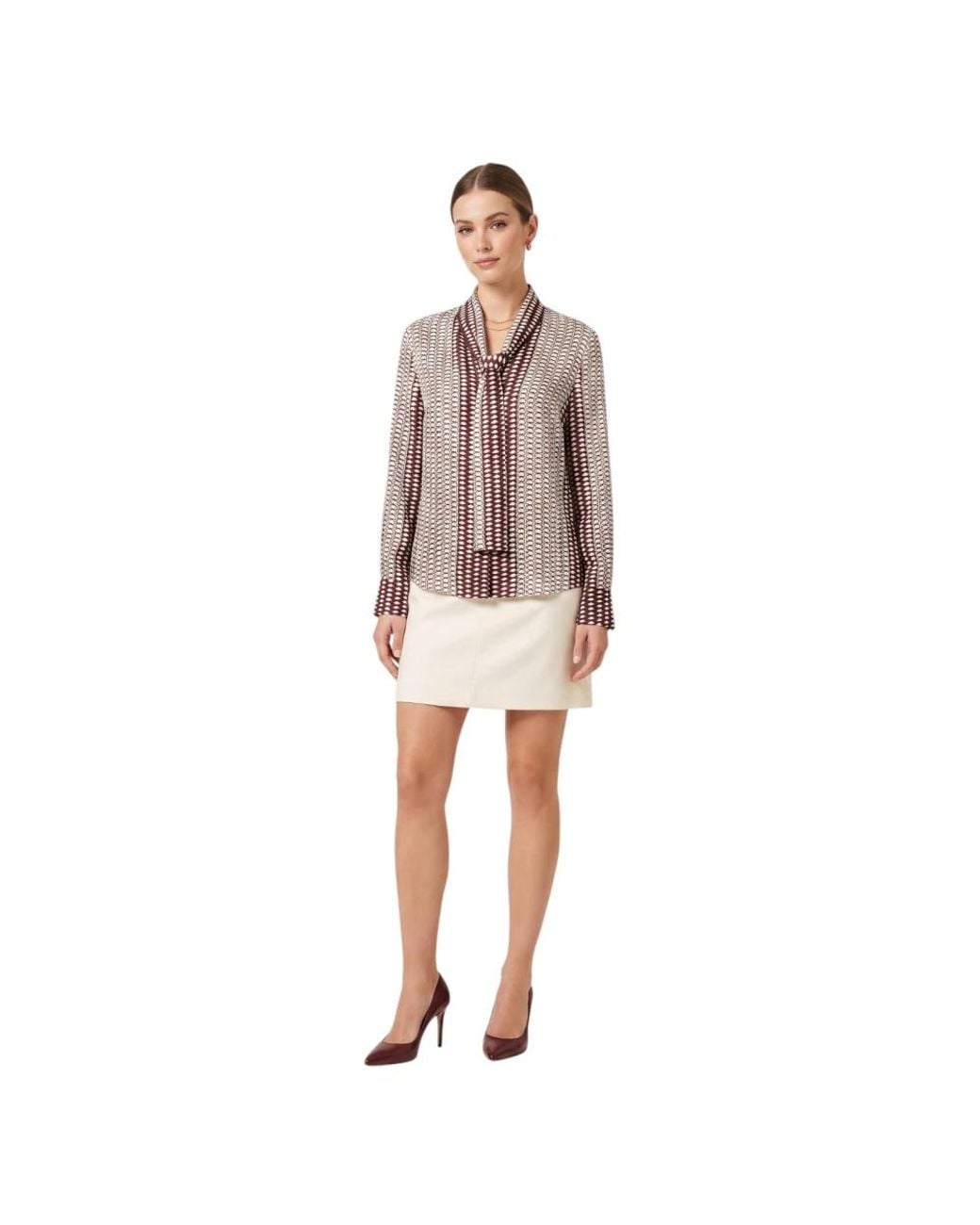 Nenette White Blouses