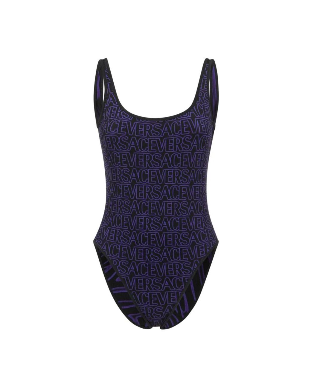 Versace Blue One-Piece