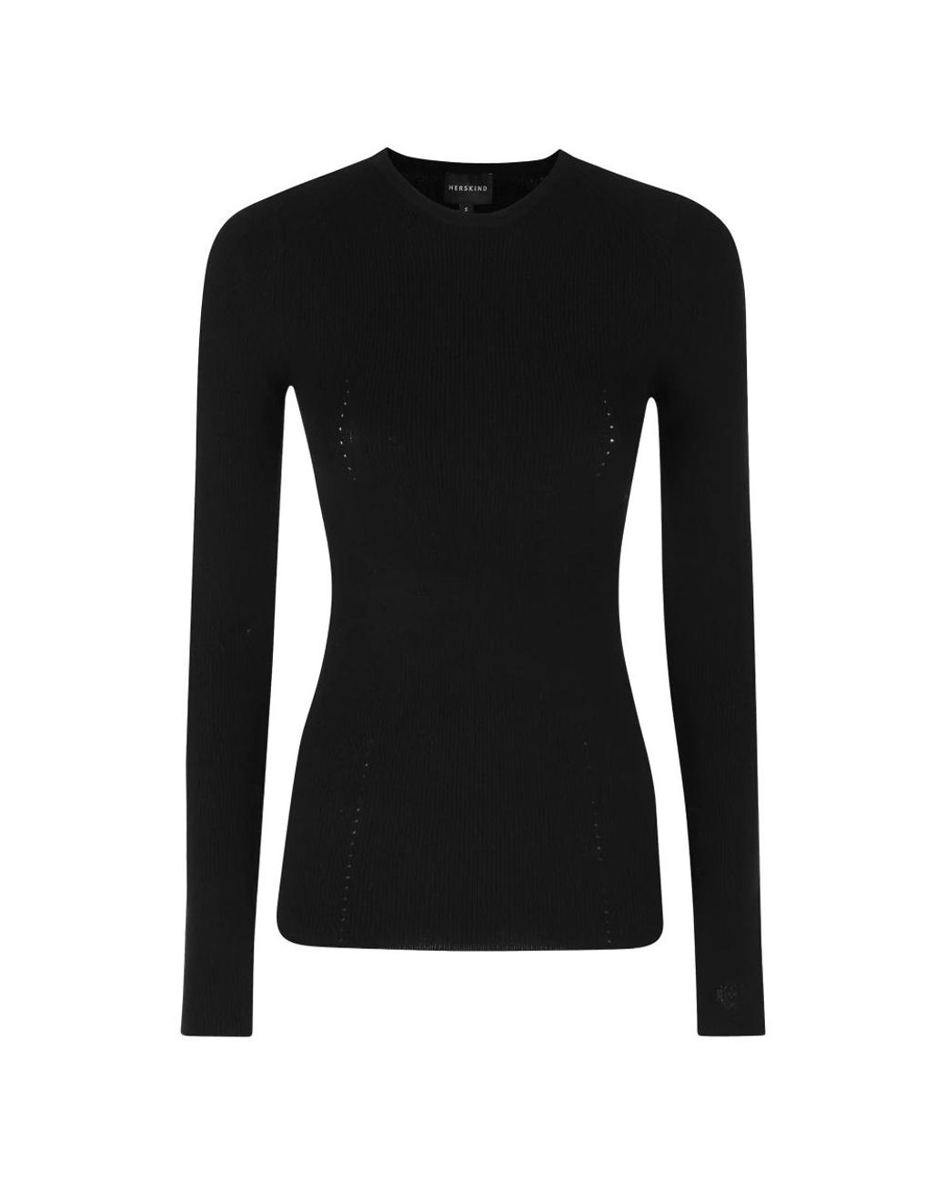Birgitte Herskind Black Round-Neck Knitwear