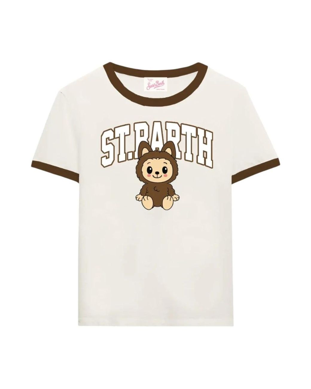 Mc2 Saint Barth White T-Shirts