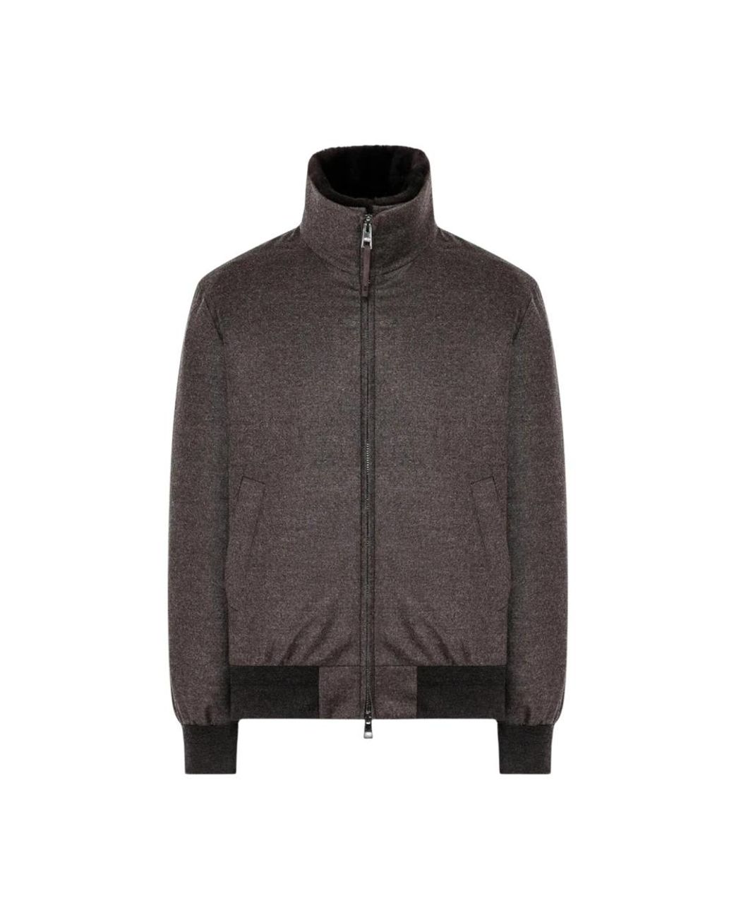 DUNO Brown Bomber Jackets for men