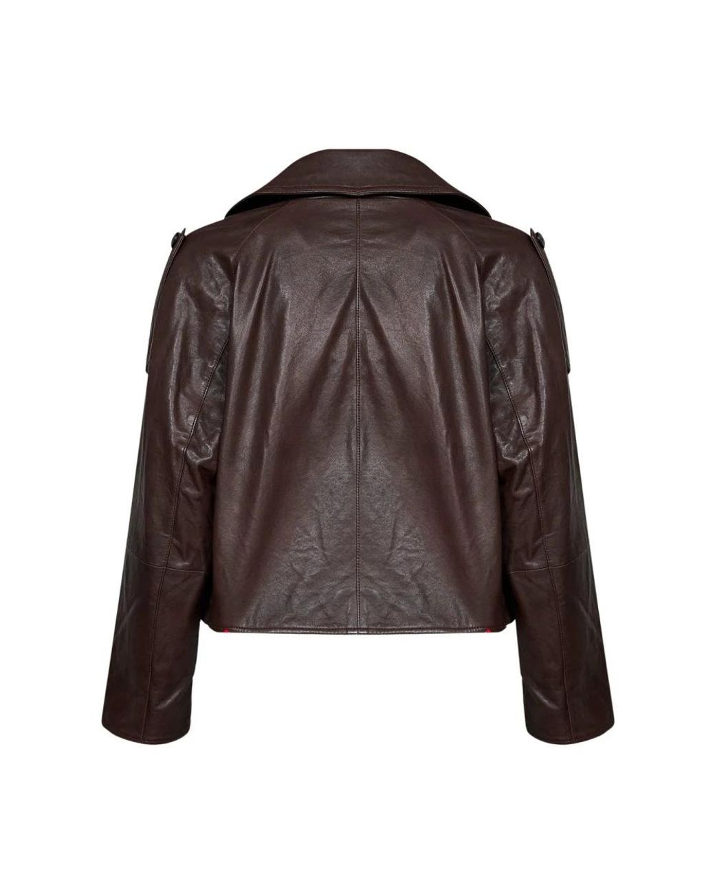 Leather Jackets Weekend by Maxmara de color Brown