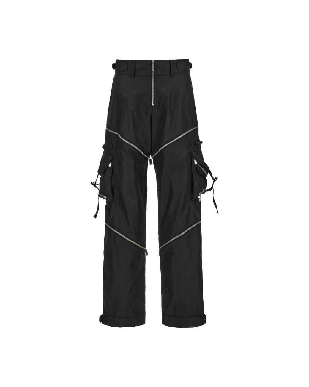 Off-White c/o Virgil Abloh Black Straight Trousers for men