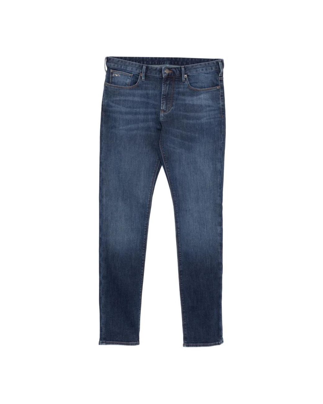 Emporio Armani Blue Slim Fit Jeans for men