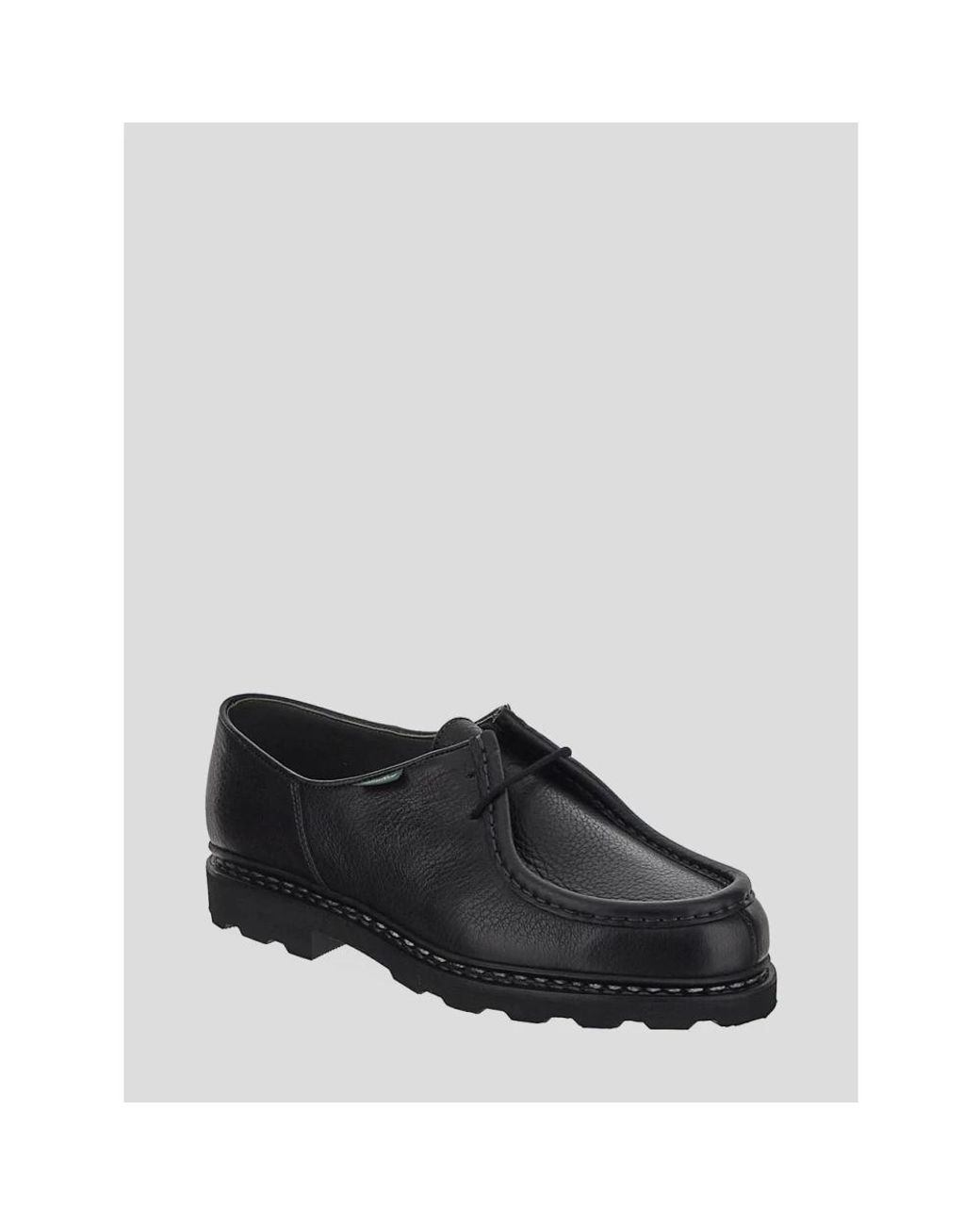Paraboot Black Laced Shoes for men