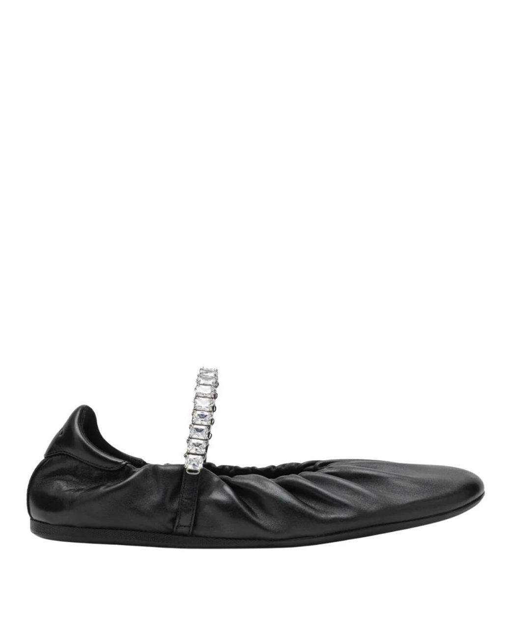 Jimmy Choo Black Ballerina Shoes