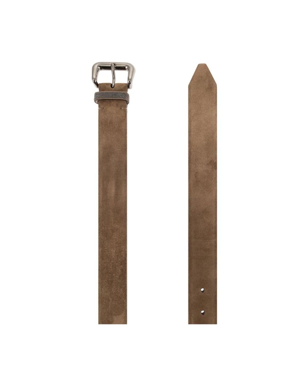 Brunello Cucinelli Brown Belts for men
